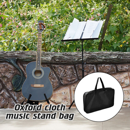 Sheet Stand Bag Waterproof Oxford Tripod Stand Holder Case Musical Instruments