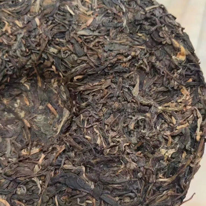 357g Yunnan Banzhang King Pu-erh Raw Tea Cake 2003 Organic Old Puerh Cake Tea