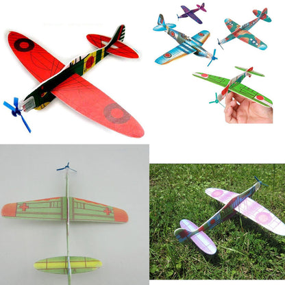 12X Flying Gliders Planes Aeroplane Party Bag Fillers Children Kid Toy Mode-ca