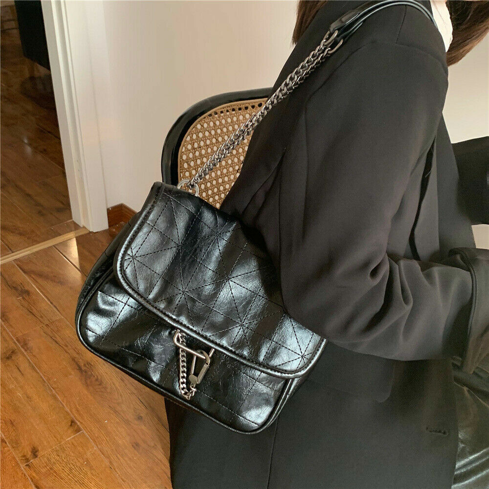 Flap Single Shoulder Crossbody Pack Chain Bag Handbags for Woman