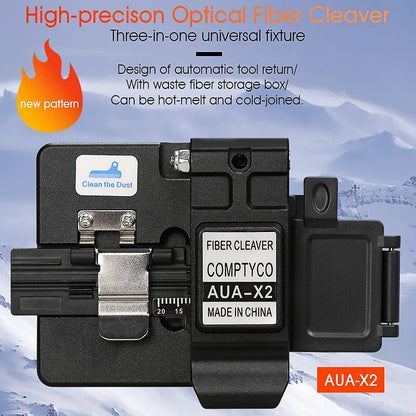 AUA-X2 FTTH Optic Fiber Cleaver Cable Cutting Knife High Precision Cutting Tool