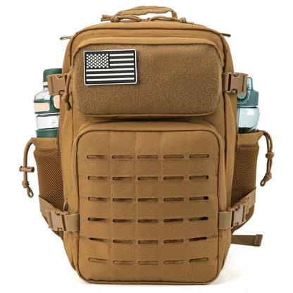 Military Tactical Backpacks Men Army Daypack Bag Gym Rucksack Dual Cup Holders