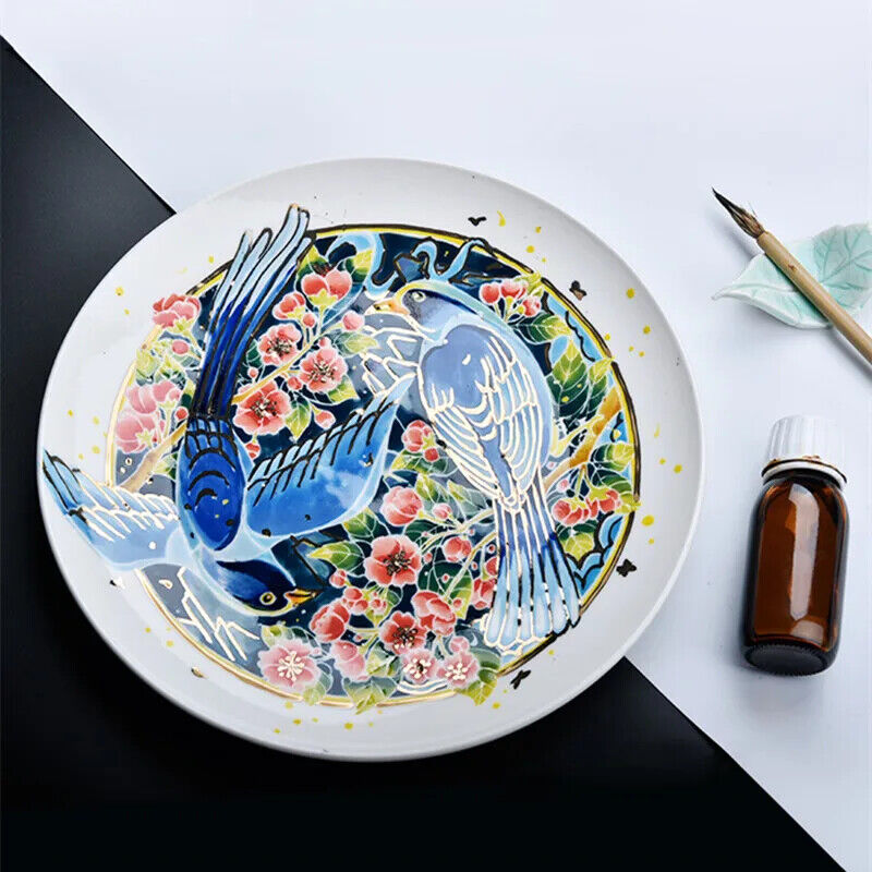 Pottery Pigment Ceramic Painted Gold Water Ceramic Coloring Stroke Edge Gold