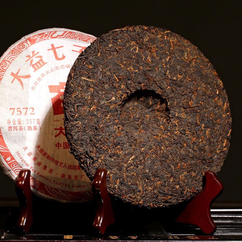 2011 Year TAETEA Menghai Classic 7572 Pu-erh Ripe Puer Dayi Shu Puerh Tea 357g