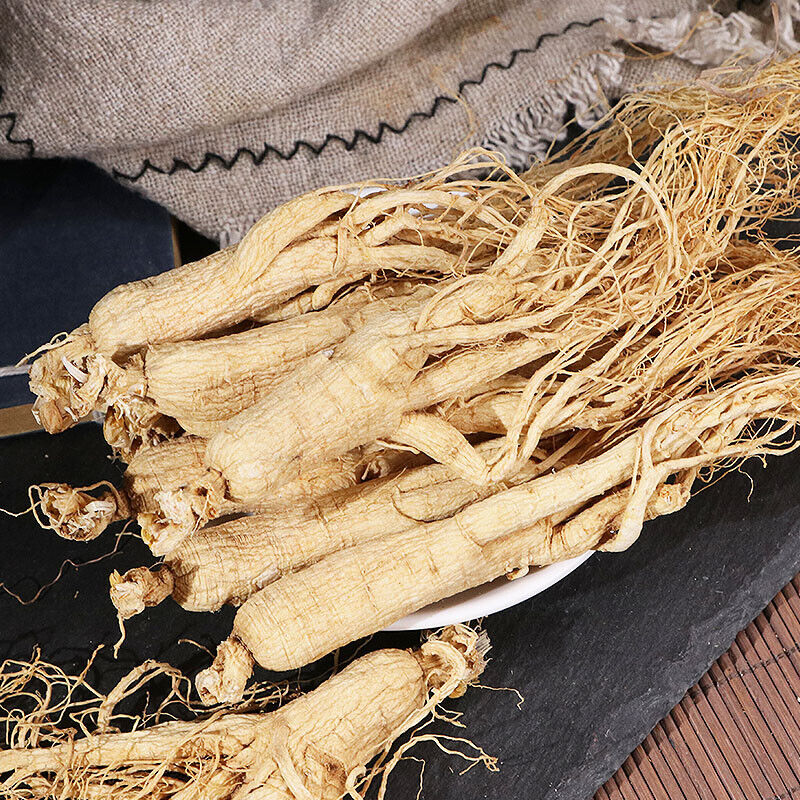 Asian Panax Korean White Ginseng Root,China Herbal Tea,Whle Ren shen roots