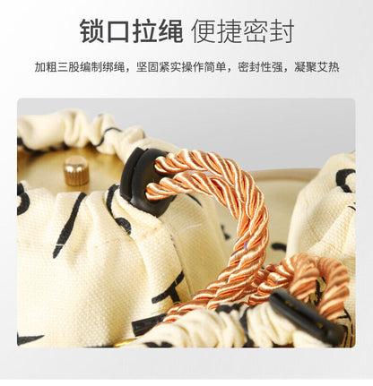 Moxa Smokeless Moxibustion Box Portable Health Whole Body Wormwood Pot Tool 艾灸艾草