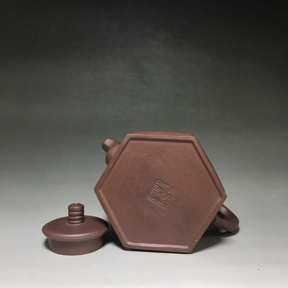 vintage chinese yixing purple clay teapot zisha ceremony teaware collection rare