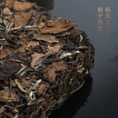 250g Fuding White Tea High Mountain Sun Date Fragrance Old Shoumei Tea Brick