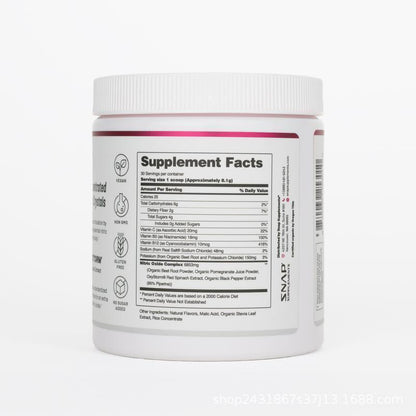 Organic Beetroot Powder - Superfood Nutrient-Rich Supplement 250g/8.8oz