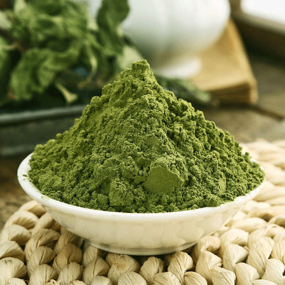 Bulk Dried Mint Powder Edible Mint Leaf Powder Supply Green Mint Leaf 500g