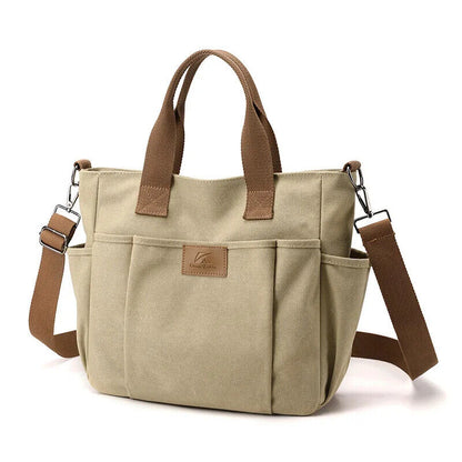 Tote Bag Autumn Thickened Canvas Crossbody Bag Women Shoulder Bag Handbag