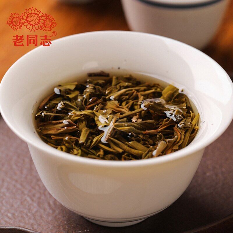 2022 Haiwan 7548 Sheng Puerh Batch 221 Strong Fragrance Raw Puer Tea Cake 357g