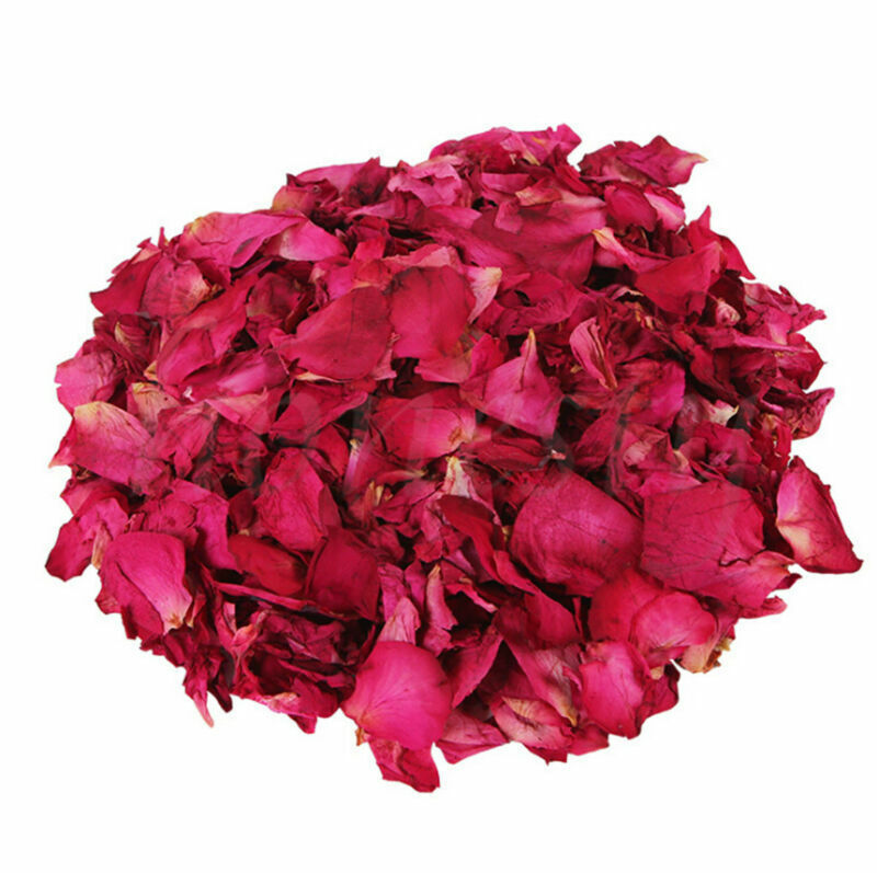 Dried Rose Petals Bath Tools Natural Flower Petal Spa Whitening Shower Baking