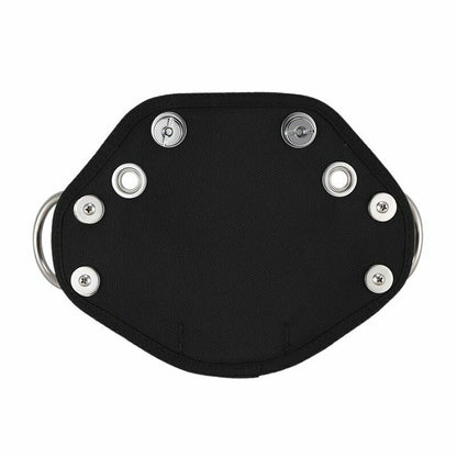 Scuba Diving Sidemount Buttplate BCD Accessories Hanging Board Bolts Nylon Black