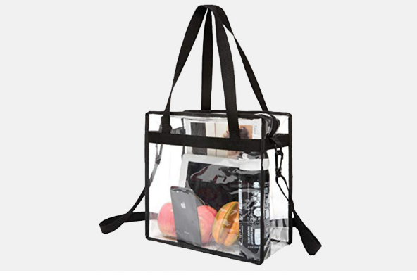 Fashion PVC bag transparent women's shoulder bag transparent bag travel waterpro