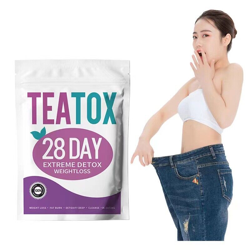 28Day Tea Herbal Tea Bag Fat Burner Weight Loss Skinny Support Detox Cleansing