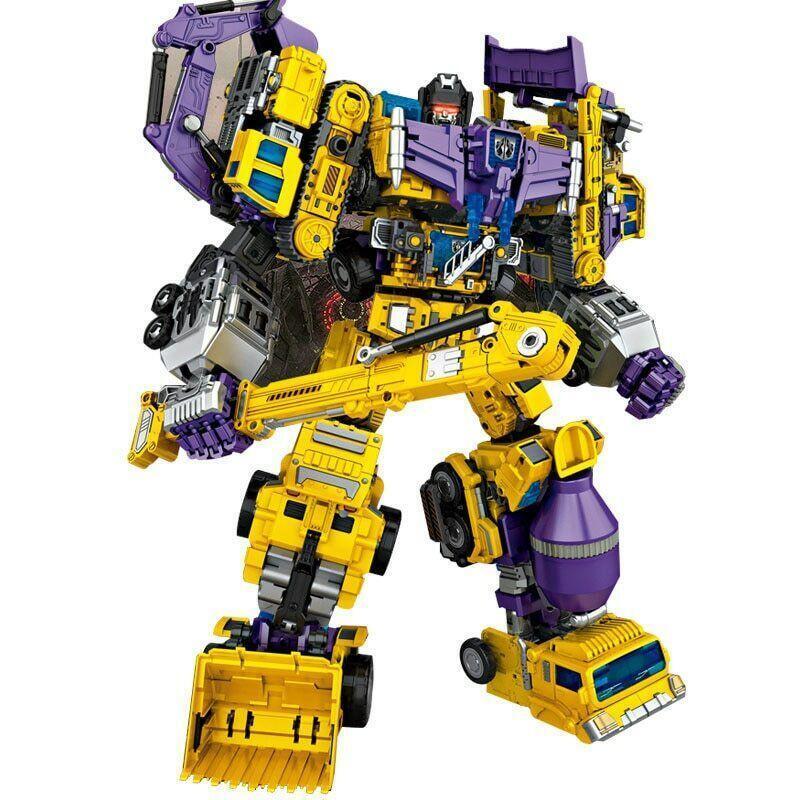 Set Nbk Oversized Devastator Transformation Gravity Builder Figure Toy Kids