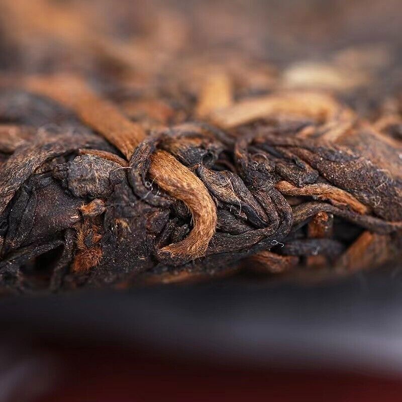 普洱 China Yunnan Lao Tong Zhi 181 Menghai Chun xiang Pu erh Tea ripe Cake,er 357g