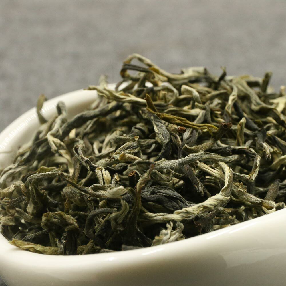 Chinese Huang Shan Mao Feng Slimming Tea Maofeng Spring Green Tea Loose Leaf