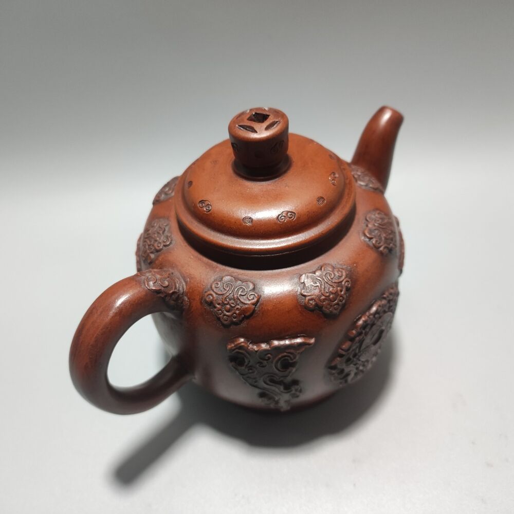 Vintage Chinese Yixing Purple Clay Teapot Zisha Ceremony Fashion Gift Teaware