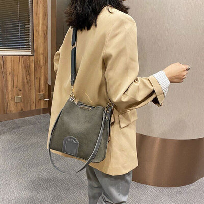 PU Leather Bags Women Shoulder Bucket Bag Handbags Women Bags