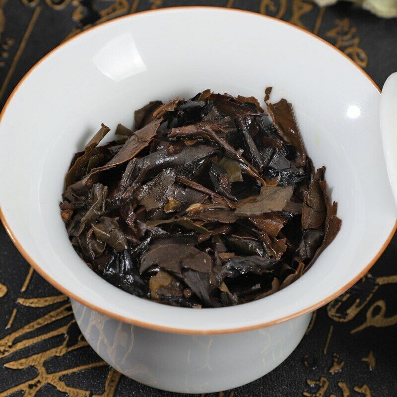 350g High Mountain Bai Cha Cake Shou Mei Premuim Wild Aged White Tea Fuding