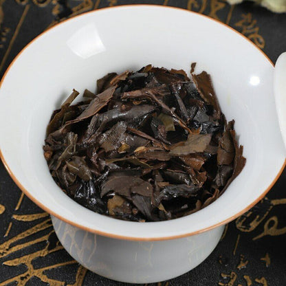 350g High Mountain Bai Cha Cake Shou Mei Premuim Wild Aged White Tea Fuding
