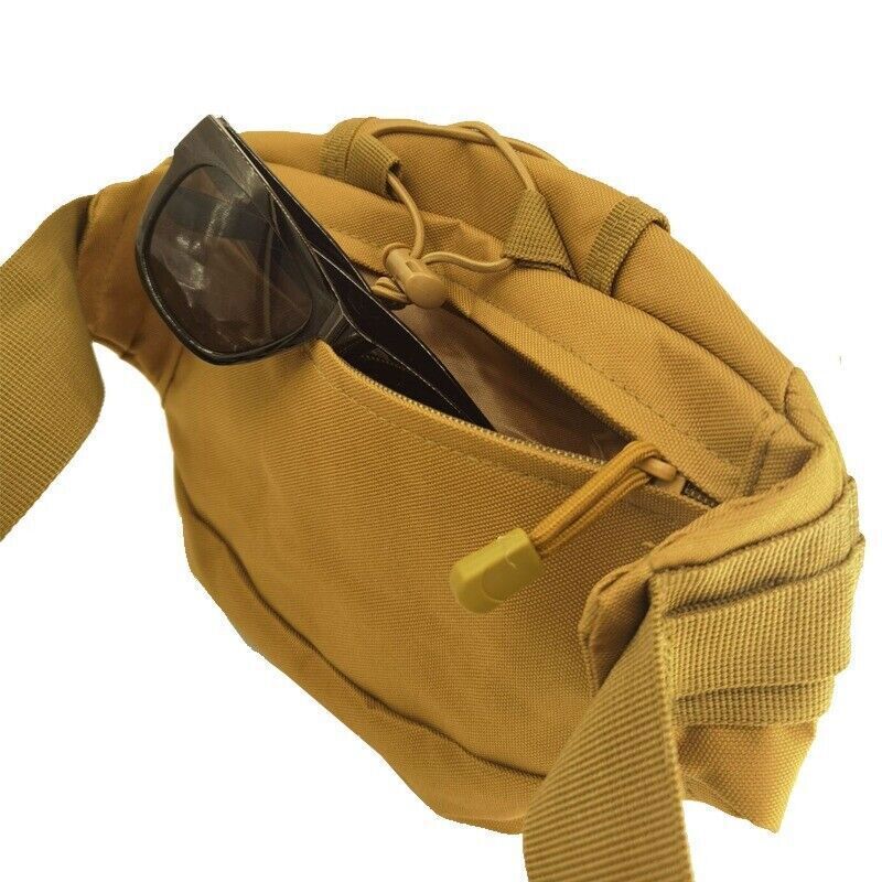 Tactical Men Waist Pack Nylon Hiking Pocket Pouch Outdoor Sport Army Belt Bag
