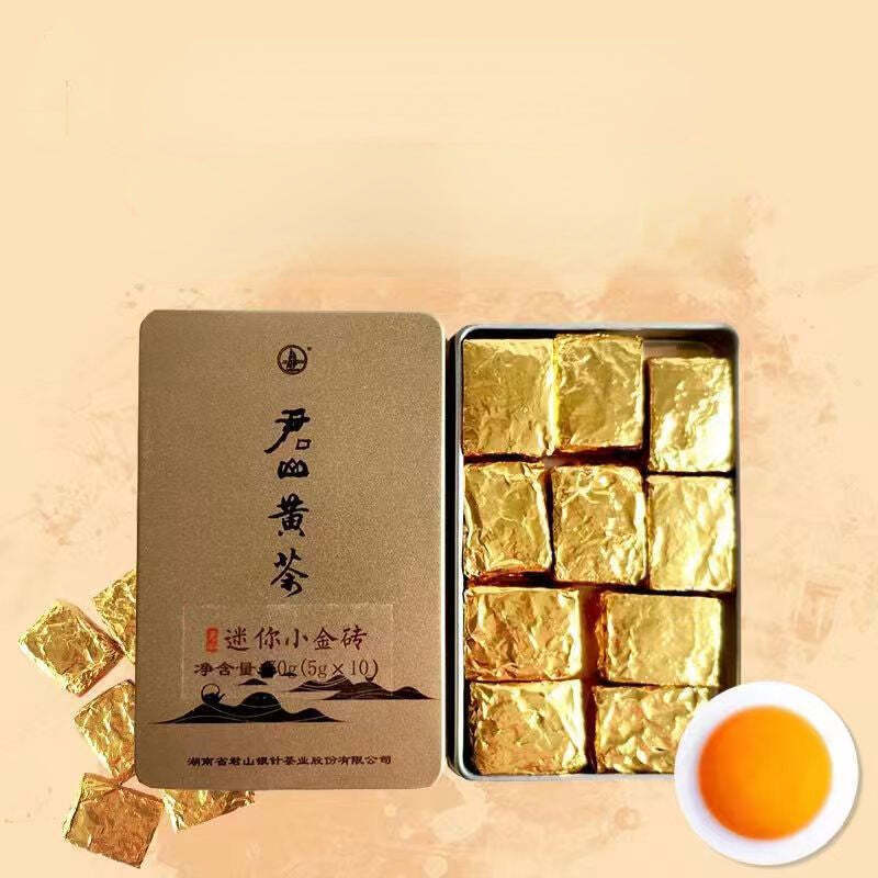 50g Black Tea Mini Golden Bricks Chinese Specialties Black Tea Organic Black Tea