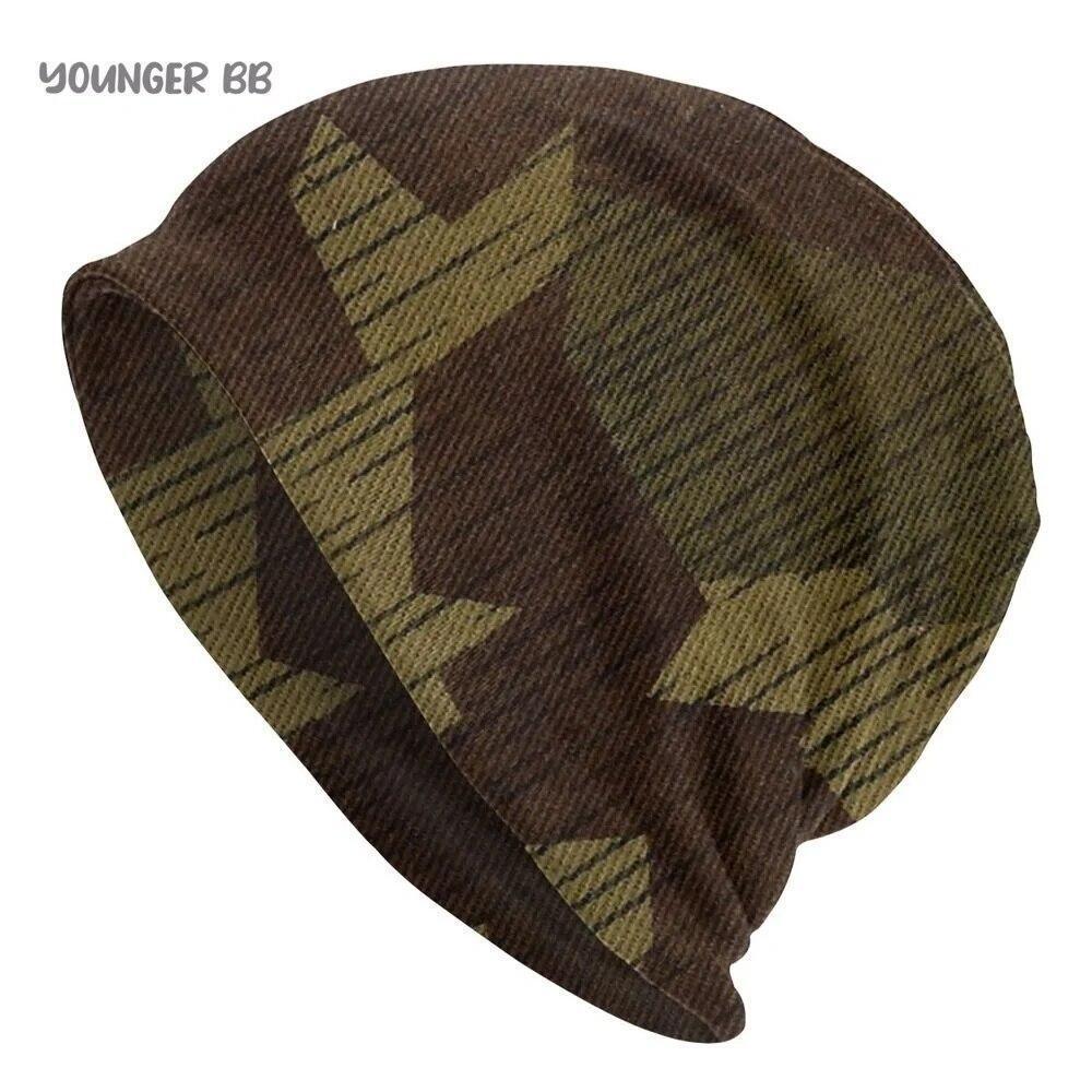 Hat German Splittertarn Camo Skullies Beanie Ski Cap Army Camouflage Bonnet Hats
