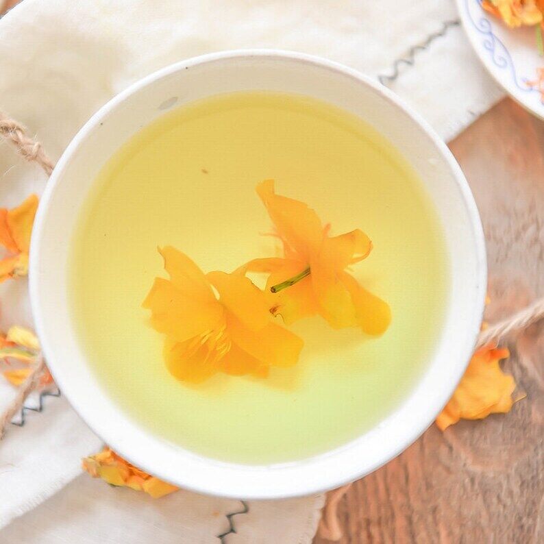Chinese Globeflower Flower Flos Trollii Trollflower Pure Natural Healthy Tea