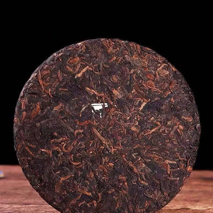 357g Menghai Banzhang Ripe Puerh Tea Cake Classical Black Tea Chinese Pu-erh Tea