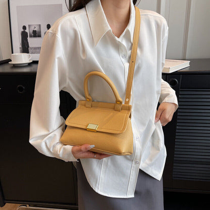 Faux Leather Shoulder Bag Tote Purse Handbags Messenger Crossbody Satchel