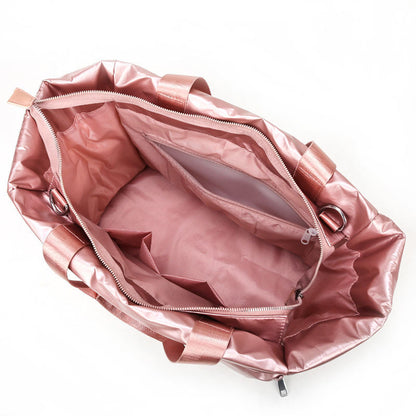 Shoulder Bag Women Nylon Bags Cotton Feather Down Big Tote Female Handbag