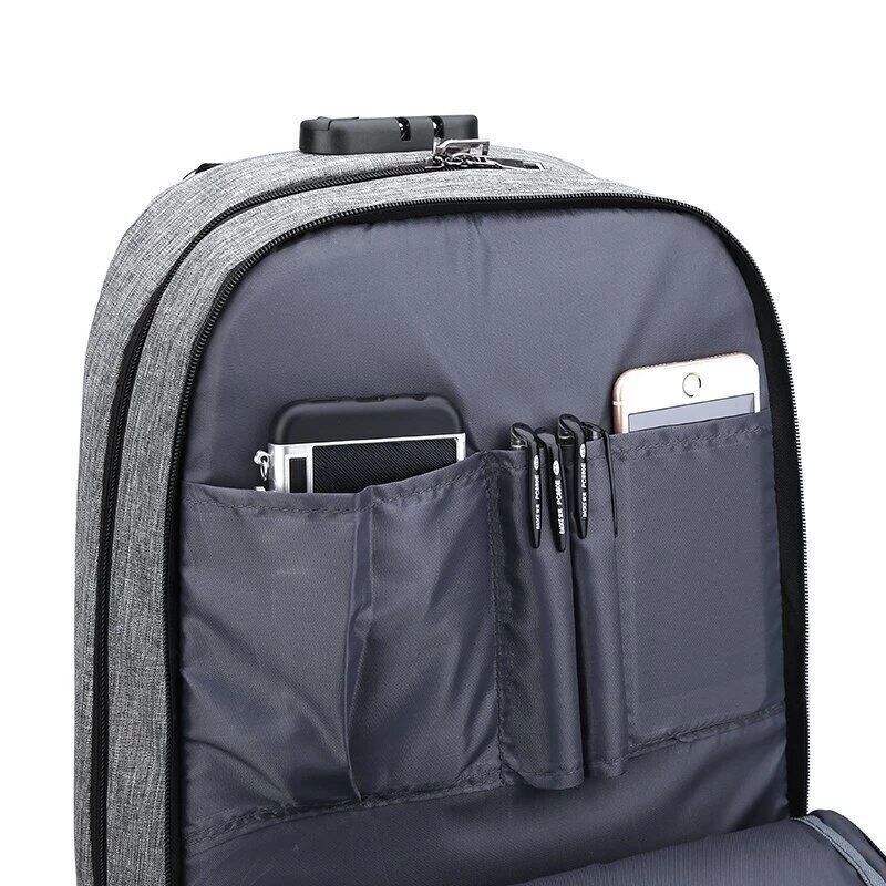 Business Laptop Backpack Bag Laptop 15.6 Inch Charging Schoolbag Oxford Cloth