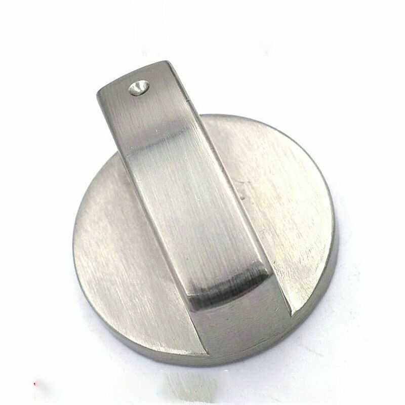 4Pcs/Lot Universal Metal Silver Gas Stove Cooker Knob 6mm Surface Cookware Parts