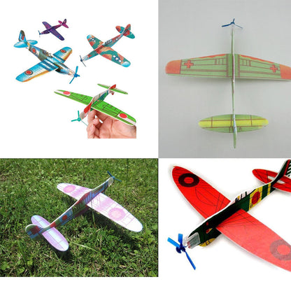 12X Flying Gliders Planes Aeroplane Party Bag Fillers Children Kid Toy Mode-ca