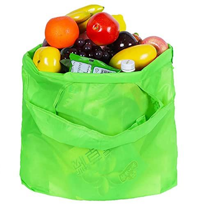8 Pack Grocery Bags Reusable Foldable Shopping Extra large, Yellow,blue