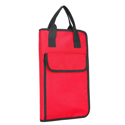 Portable Drum Stick Pouch Bag Drumstick Storage Case Percussion Instrument Parts