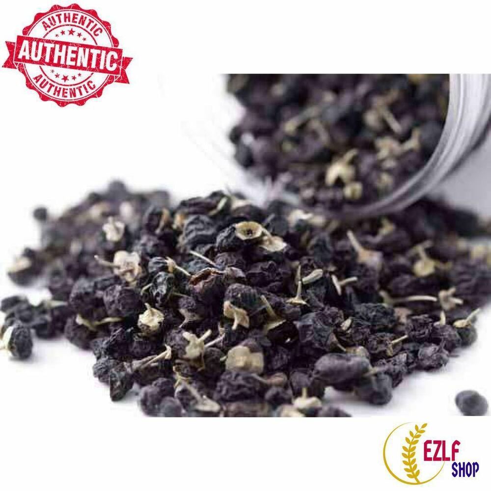 100% PREMIUM Healthy Wild Black Wolfberry Black Goji Berry Grade A 8OZ 黑枸杞 8oz