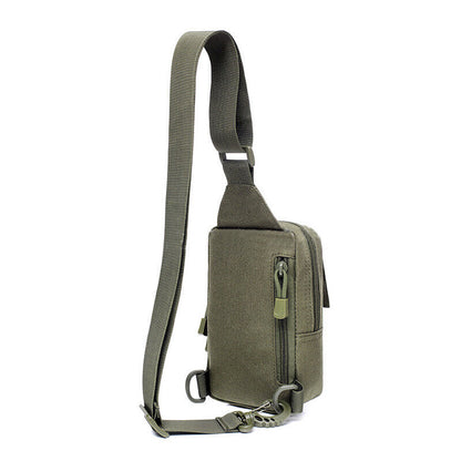 Men's Tactical Military Shoulder Bag Molle Chest Pack Messenger Bags Sling Pack