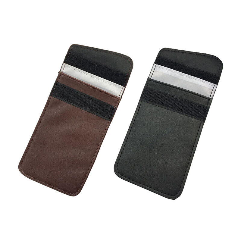 Mini Faraday Bag Car Key Signal Blocking Wallet Blocker Case RFID Car Shielding