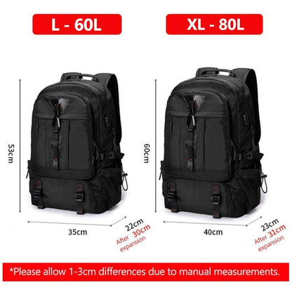 Men's Backpack Climbing Travel Sports Camping Hiking Backpack School Bag Pack