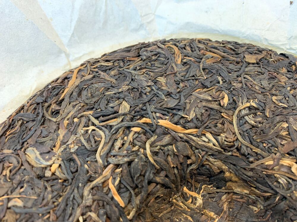 Pu'er City, 2017, Banzhang Ancient Tea, Ban Zhang Gu Cha, 357 grams, raw