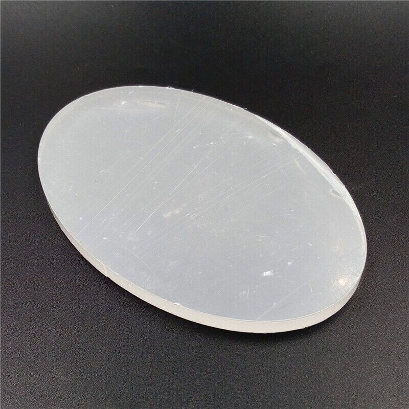 Acrylic Circle Sheet 60x90mm Plexiglass Discs Frames DIY Craft Clay Display Base
