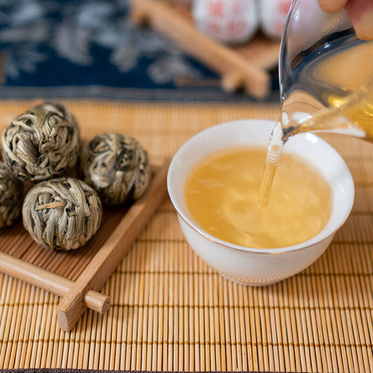 500g Yunnan Baihao Longzhu Ancient White Tea White Buds Spherical Handcrafted