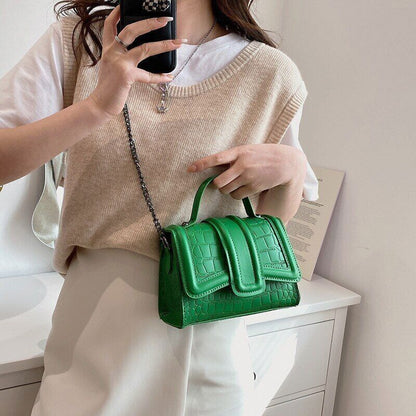 Handbags Pattern Shoulder Bags for Women Wild Woman Flap Crossbody Bag