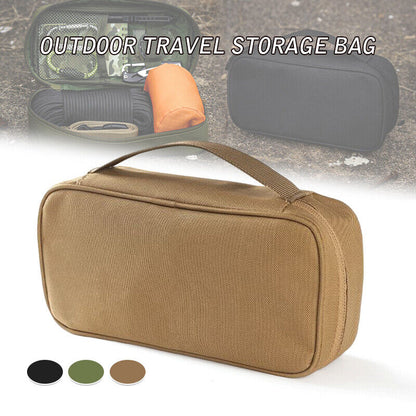 Multi-function Camping Outdoor Portable Pouch Cutlery Pouch Travel Storage Bag