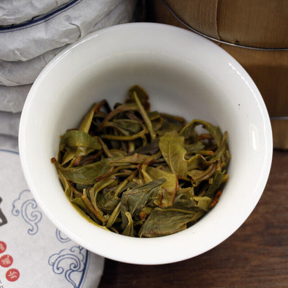100g Icelandic Spring Rhythm Pu-erh Tea Raw Cakes 10 Cakes Mention Bamboo Shoot