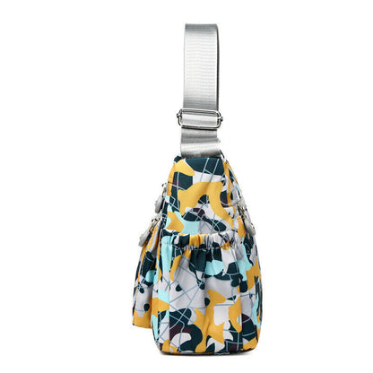 Oxford Shoulder Bag for Women Crossbody Bag Lady Flower Messenger Bags